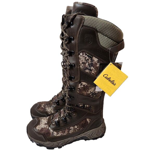 Cabela’s Treadfast GTX Side‑Zip Snake Boots | Men’s Size 8 | Waterproof - Picture 1 of 16